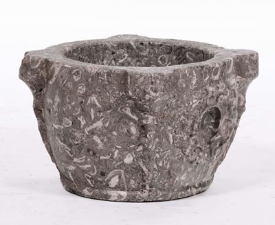 Mortaio in Marmo Lumachella, XVI Secolo