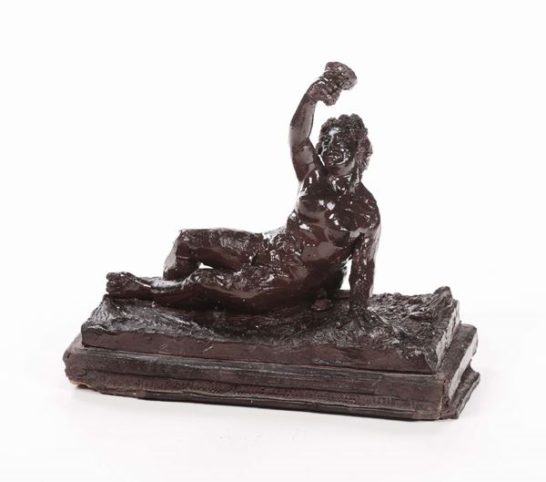 Scultura in cera raffigurante Bacco, probabilmente XVIII secolo