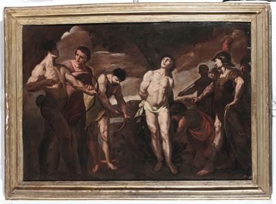 Scuola Napoletana del XVIII Secolomartirio di San Sebastiano