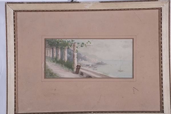 Anonimo del XIX secolo Prete in convento