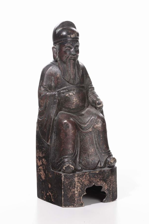 Buddha in bronzo, XVI-XVII secolo
