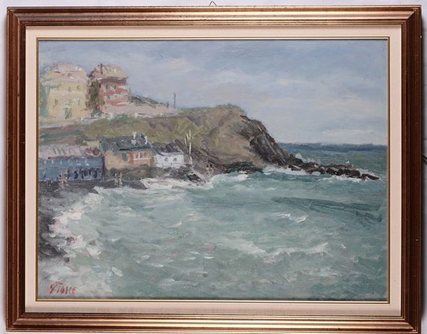 Giovanni Fasce (1936-2006) Paesaggio ligure
