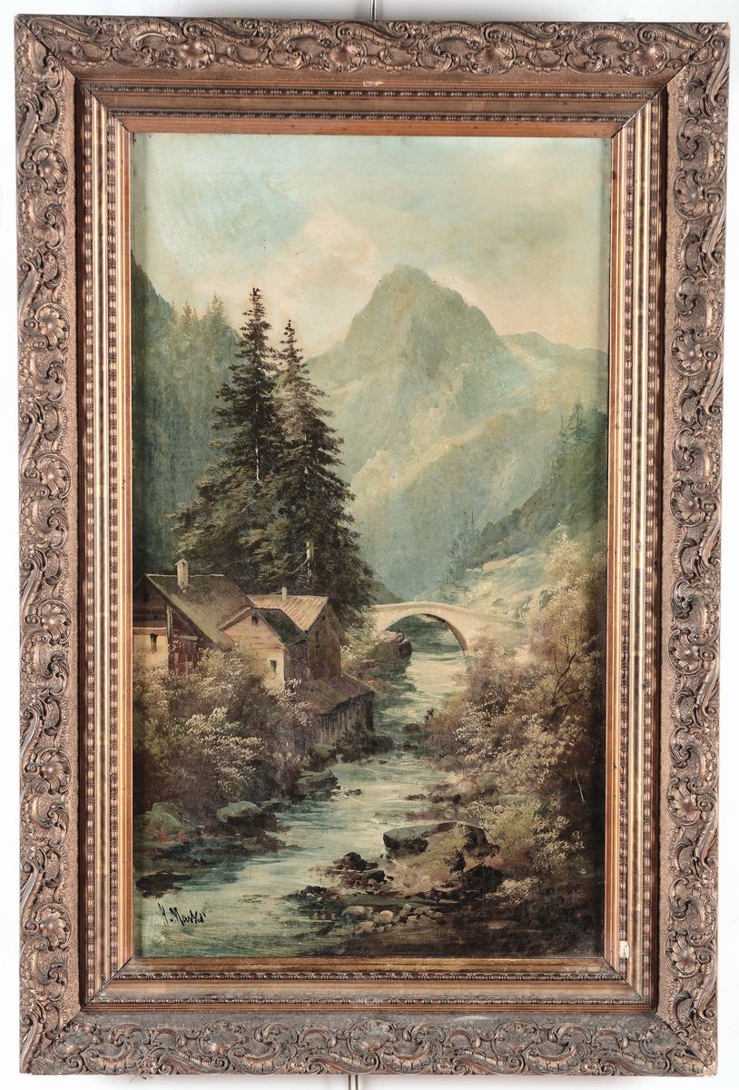 Henry Markò (1855-1921)paesaggi
