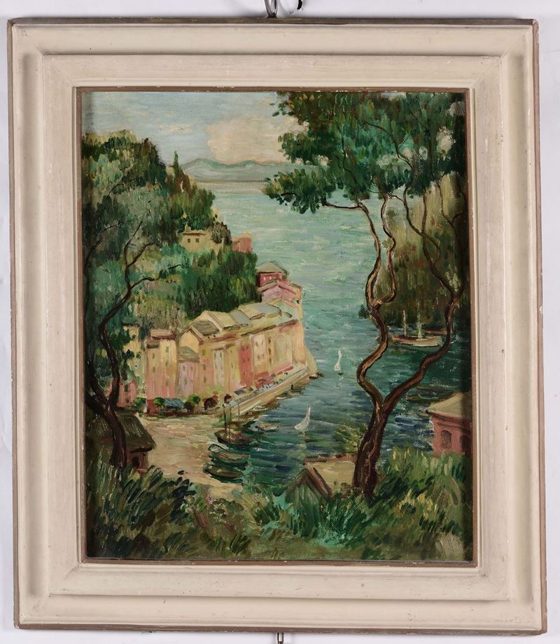 Anonimo del XIX secolo Portofino  - Asta Antiquariato, Affidamenti da raffinate dimore private - Cambi Casa d'Aste