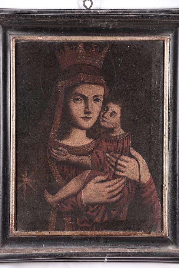 Scuola del XVIII secolo Madonna con Bambino  - Auction Asta a Tempo Antiquariato - Cambi Casa d'Aste