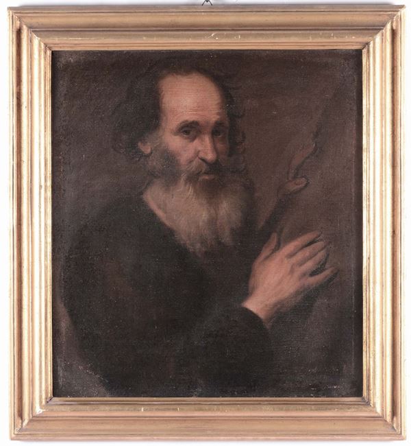 Scuola del XVIII secolo Anziano con barba