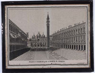 Ricamo Raffigurante la Basilica di San Marco