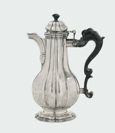 Caffettiera in Argento, Bolli di Venezia Seconda Metà del XVIII Secolo