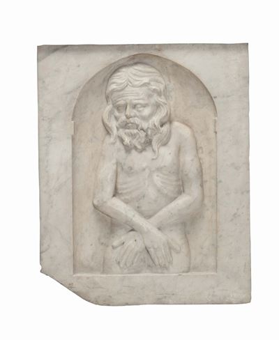 Rilievo in Marmo Raffigurante Cristo Passo, XVIII Secolo
