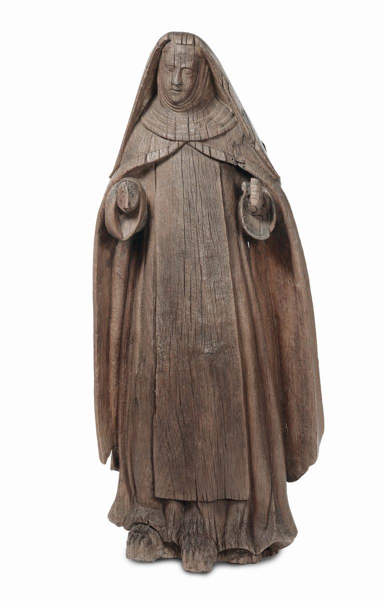 Scultore del XIX-XX secolo Sant'Anna  - Asta Arredi dalle dimore degli eredi Ercole Marelli e altre provenienze - Cambi Casa d'Aste