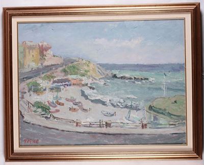 Giovanni Fasce (1936-2006)paesaggio Costiero Ligure