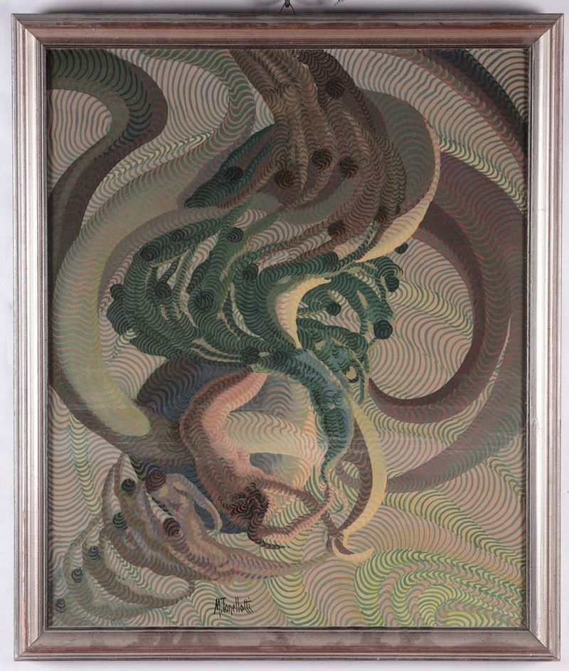 Maurizio Tonelotti (1925-1998) Senza titolo, 1987  - Auction Fine Arts from refined private house - Cambi Casa d'Aste