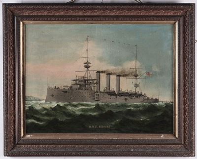 Anonimo del XX Secolocorazzata h.M.s. Bedford