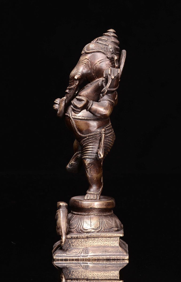 Divinità in Bronzo con Testa di Elefante, Cina, Dinastia Qing, XIX Secolo