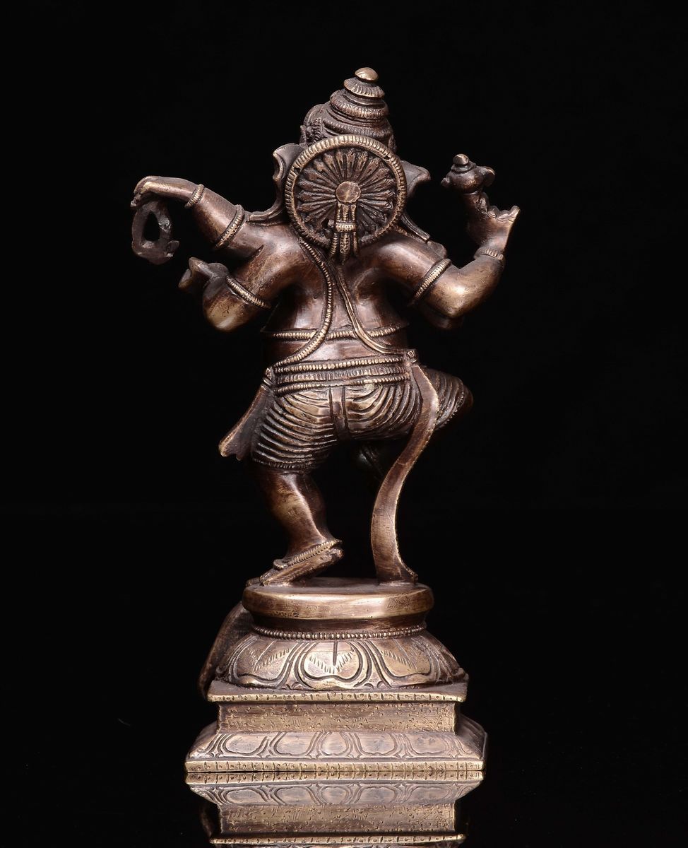 Divinità in Bronzo con Testa di Elefante, Cina, Dinastia Qing, XIX Secolo