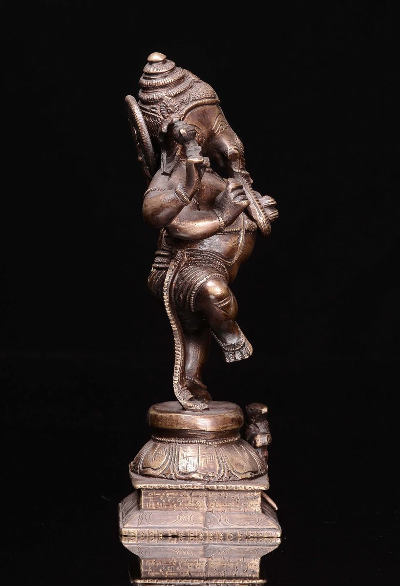 Divinità in Bronzo con Testa di Elefante, Cina, Dinastia Qing, XIX Secolo