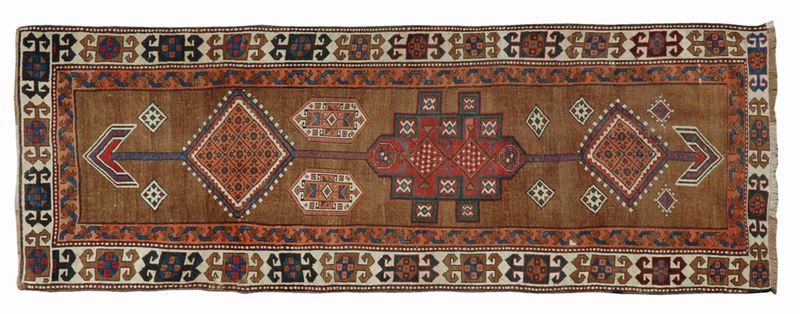 Passatoia nord ovest Persia Bakhsyeh fine XIX inizio XX secolo  - Auction Fine Carpets - Cambi Casa d'Aste