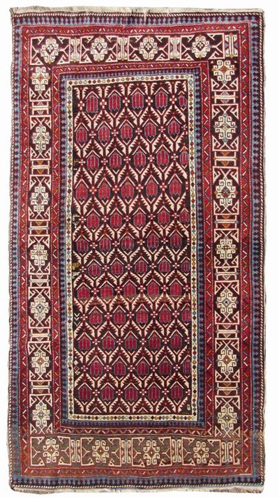 Tappeto Caucasico Shirvan chi chi Fine XIX Secolo