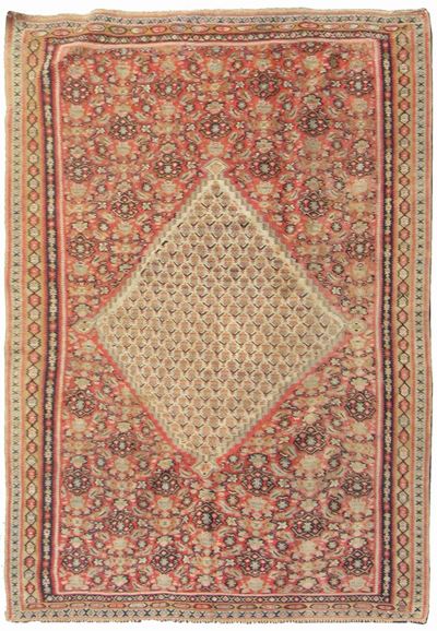 Kilim Persiano Senneh Inizio XX Secolo