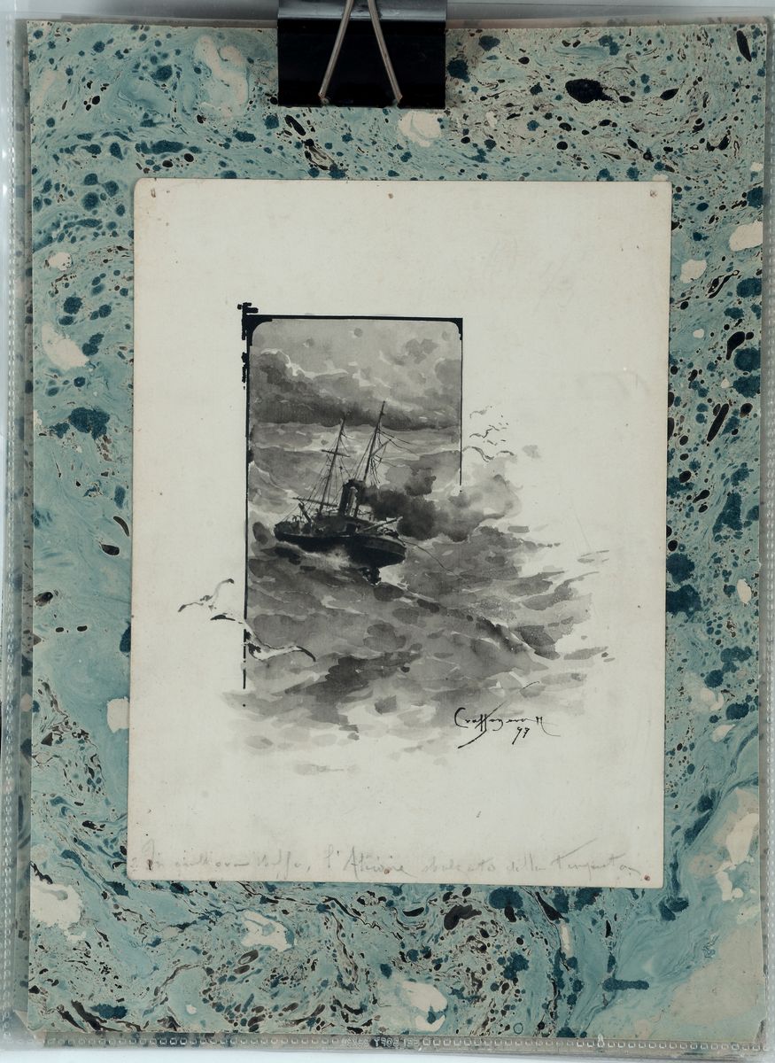Aurelio Craffonara (1875-1945)sei Bozzetti per Illustrazioni