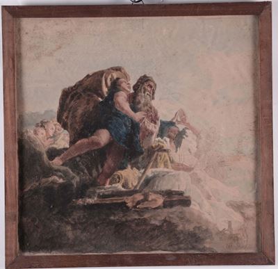 Scuola del XVIII Secoloscena Mitologica