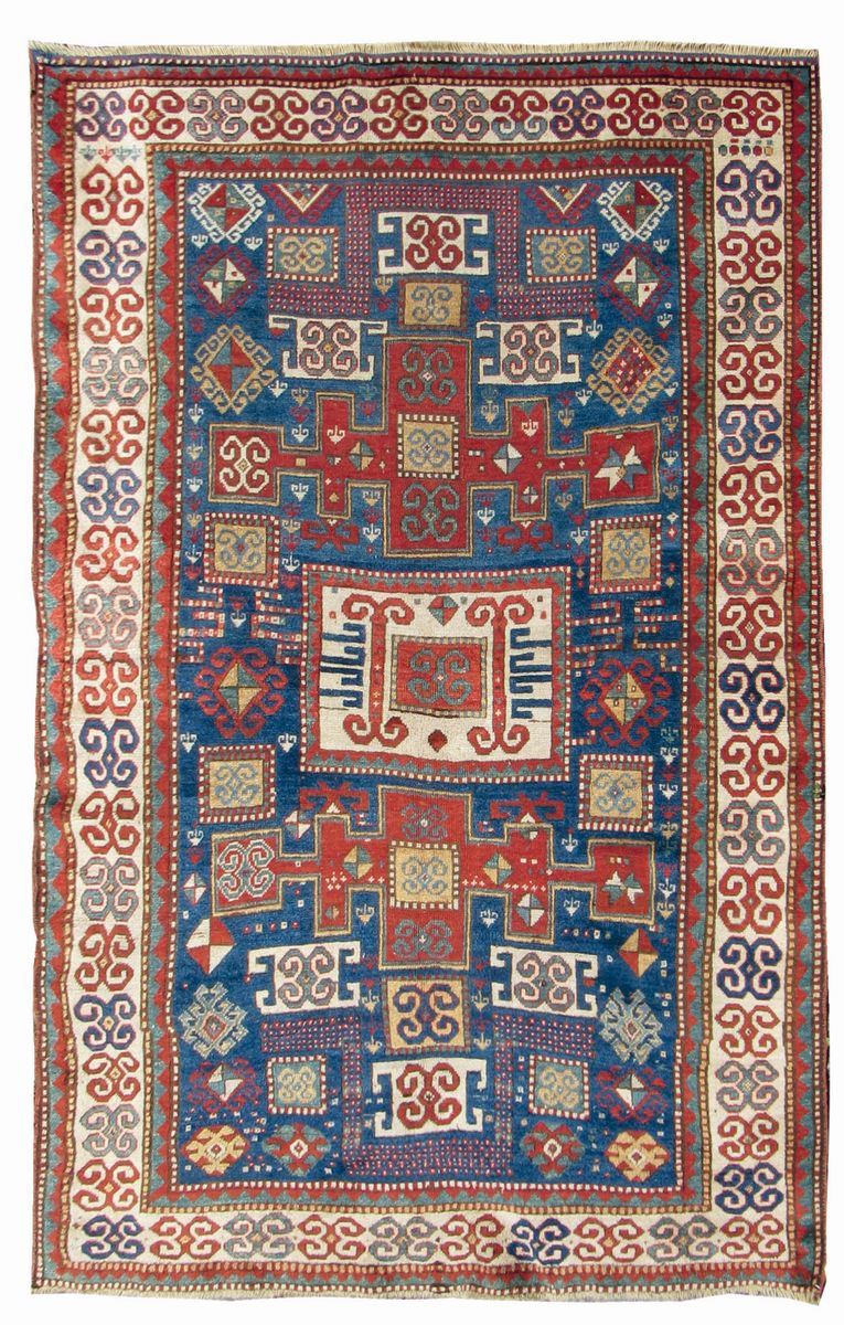 Tappeto caucasico Kasak Karachop  fine XIX secolo  - Auction Fine Carpets - Cambi Casa d'Aste