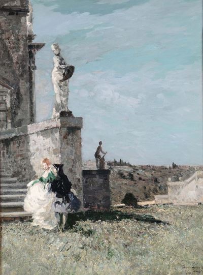 Emma Ciardi (1879-1933)scena di Genere, 1908