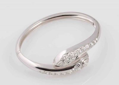 Bracciale Rigido con Diamanti per Ct 3,50 Circa