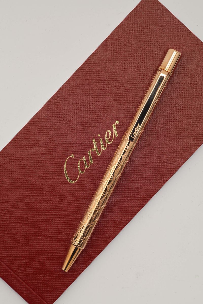 Cartier, penna a sfera  - Auction Fine Jewels - I - Cambi Casa d'Aste