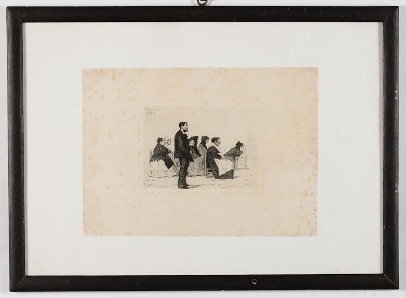 Antonio Piccinni (1846-1920) Figure  - Asta Antiquariato e Dipinti Antichi - I - Cambi Casa d'Aste