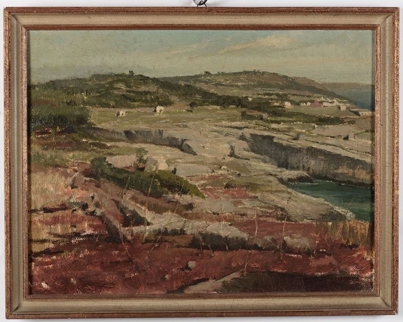 Vito Stifano (1908-1976) Paesaggio  - Asta Antiquariato e Dipinti Antichi - I - Cambi Casa d'Aste