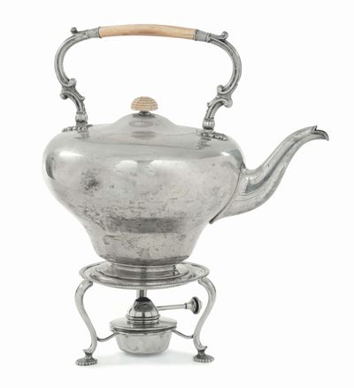 Samovar in Argento e Avorio, Germania e Città di Sheffield XIX-XX Secolo