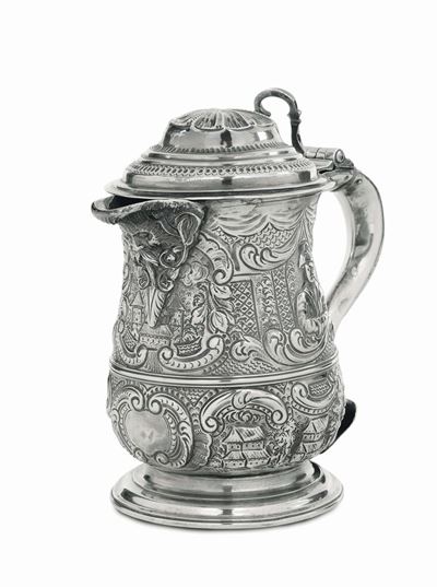 Tankard in Argento, Londra, 1751