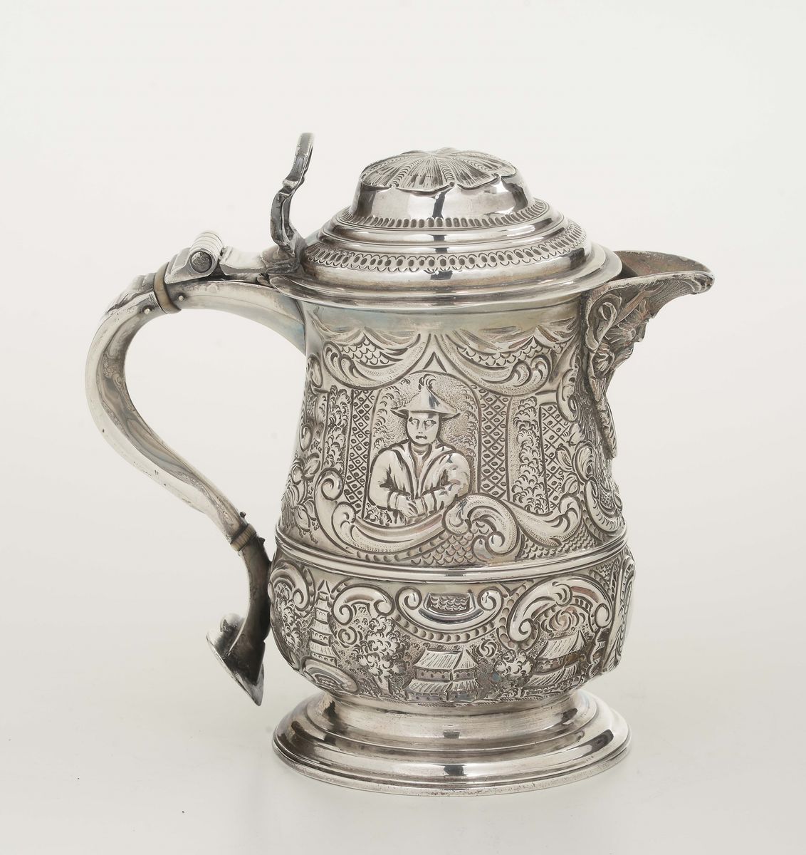 Tankard in Argento, Londra, 1751