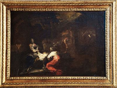 Valerio Castello (genova 1624 - 1659)adorazione dei Pastori