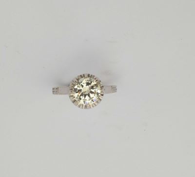 Solitaire con Diamante di Ct 1,37