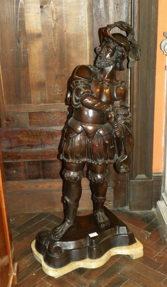Bronzo raffigurante armigero  - Asta Antiquariato e Dipinti Antichi - I - Cambi Casa d'Aste