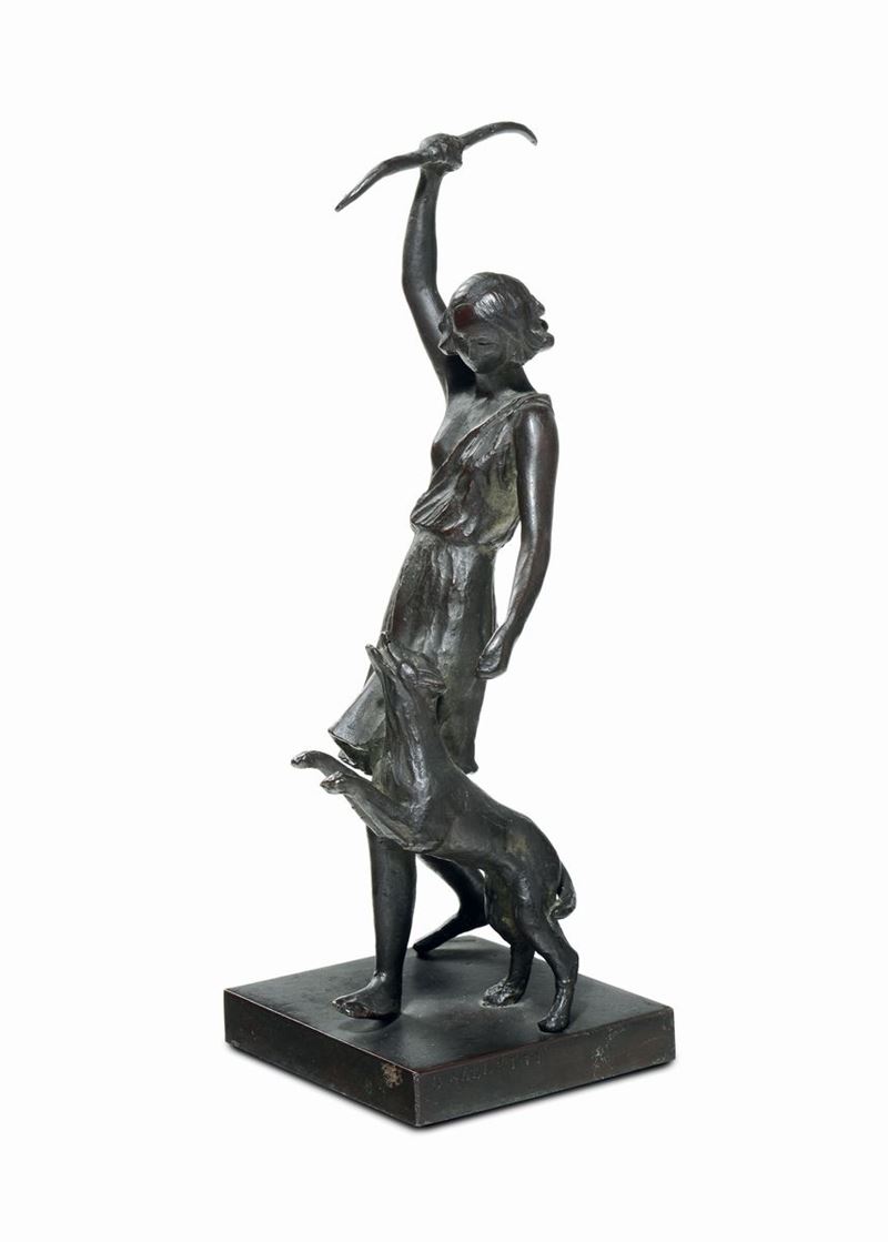 Guido Galletti (1893-1977) Diana cacciatrice  - Auction Decorative arts of the twentieth century - II - Cambi Casa d'Aste
