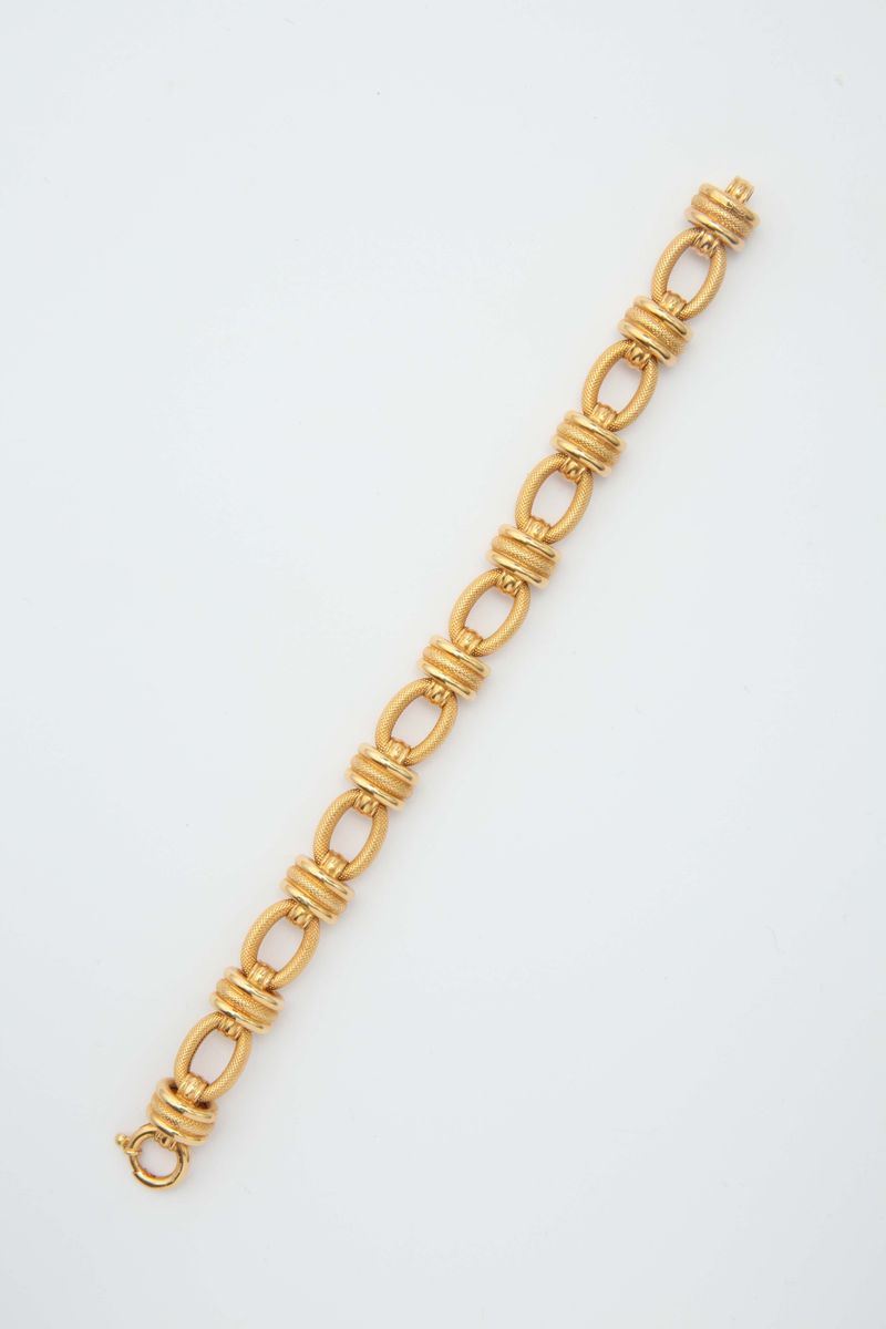 A gold bracelet  - Auction Fine Jewels - I - Cambi Casa d'Aste
