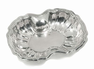 Bacile in Argento, Punzoni Venezia XVIII Secolo