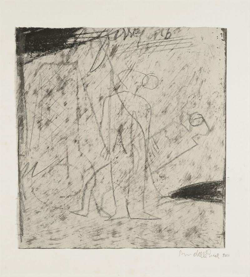 Giuseppe Dellepiane (1937) Senza titolo, 2011  - Auction Antique and Old Masters - I - Cambi Casa d'Aste
