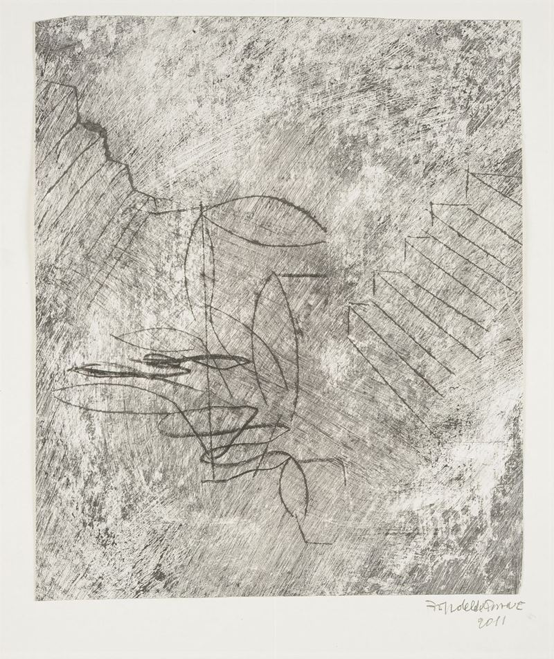Giuseppe Dellepiane (1937) Senza titolo, 2011  - Asta Antiquariato e Dipinti Antichi - I - Cambi Casa d'Aste