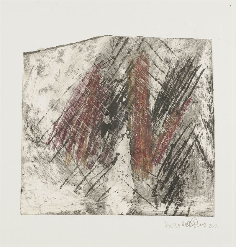 Giuseppe Dellepiane (1937) Senza titolo, 2011  - Asta Antiquariato e Dipinti Antichi - I - Cambi Casa d'Aste