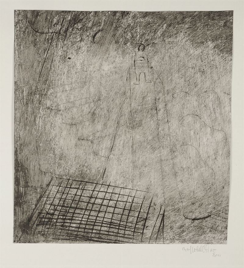 Giuseppe Dellepiane (1937) Senza titolo, 2011  - Asta Antiquariato e Dipinti Antichi - I - Cambi Casa d'Aste