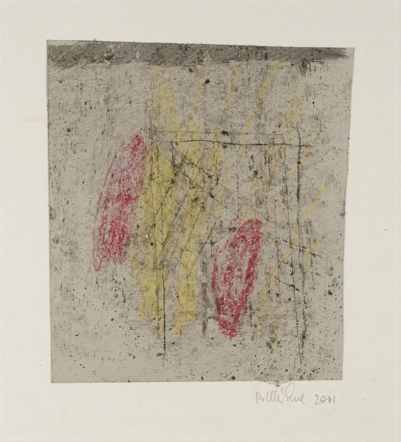Giuseppe Dellepiane (1937) Senza titolo, 2011  - Asta Antiquariato e Dipinti Antichi - I - Cambi Casa d'Aste
