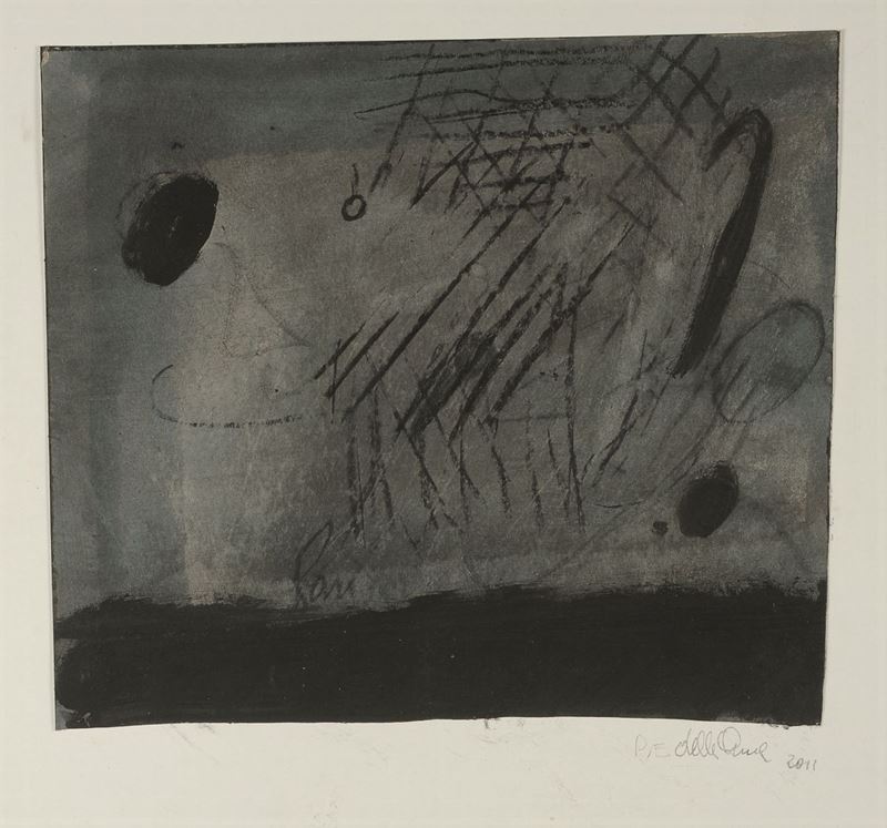 Giuseppe Dellepiane (1937) Senza titolo, 2011  - Asta Antiquariato e Dipinti Antichi - I - Cambi Casa d'Aste