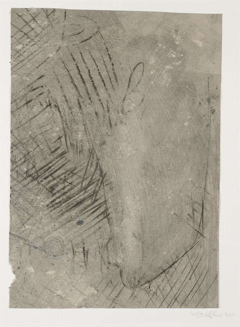 Giuseppe Dellepiane (1937) Senza titolo, 2011  - Asta Antiquariato e Dipinti Antichi - I - Cambi Casa d'Aste