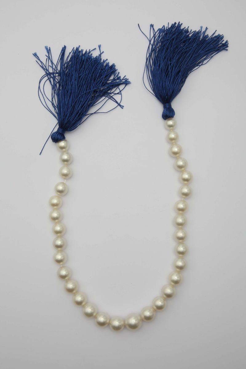 A single-strand of graduated cultured pearl  - Auction Fine Jewels - I - Cambi Casa d'Aste