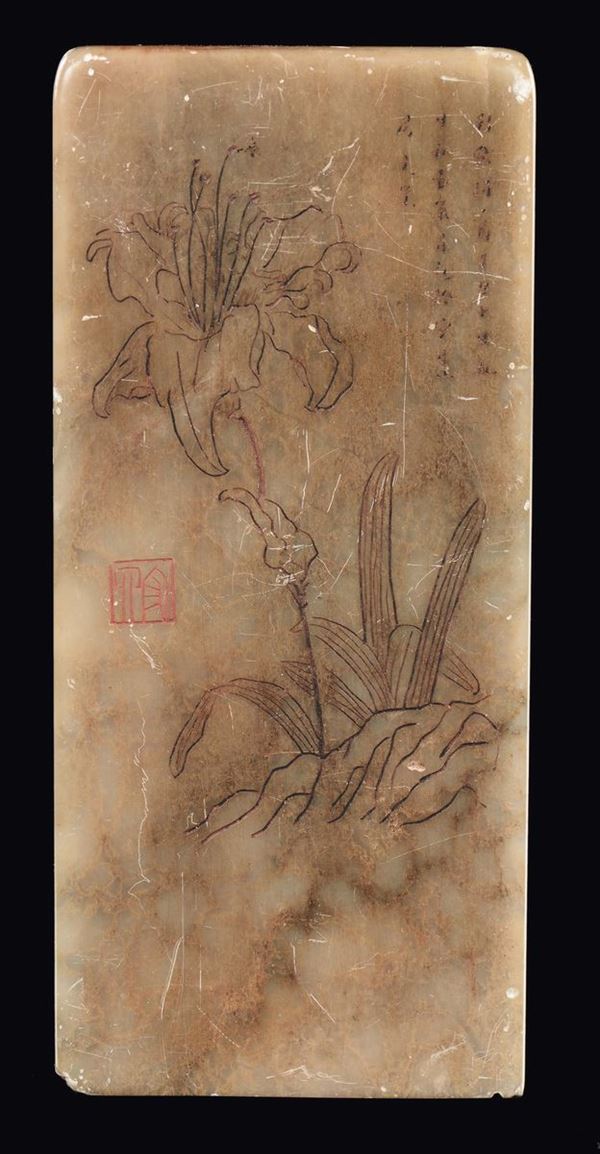 Due sigilli in saponaria con iscrizioni, Cina, Dinastia Qing, XIX secolo