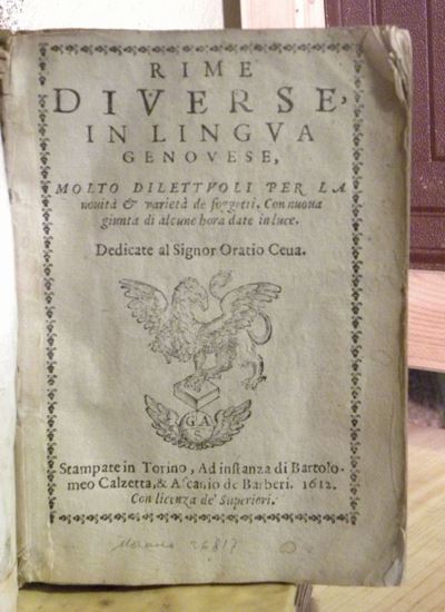 Lingua Genovese - Autori Varirime Diverse in Lingua Genovese..